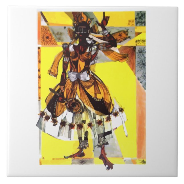 Carreau Oshun orisha (Devant)