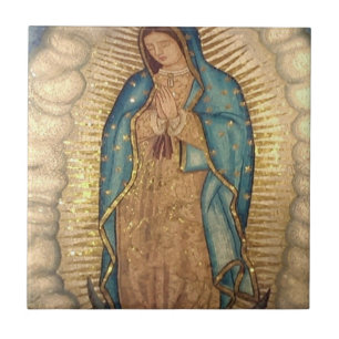 Carreau Our Lady of Guadalupe Painting