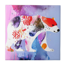 Ours céleste avec un sourire