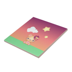 Carreau Ours de Kawaii