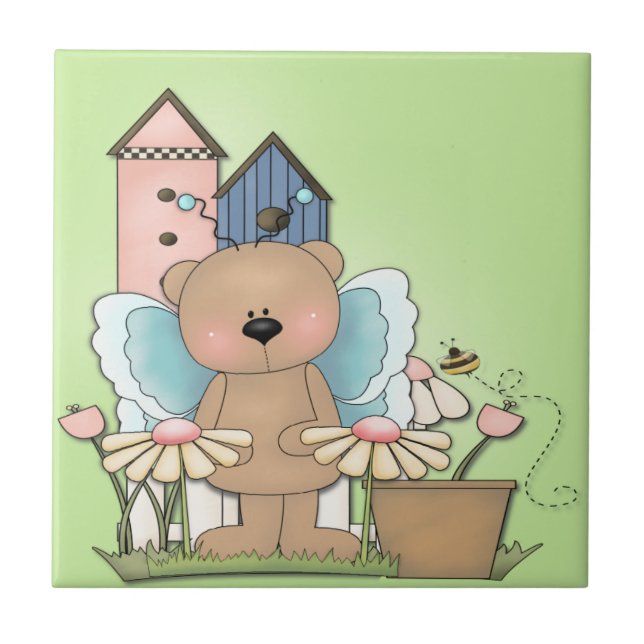 Carreau Ours de nounours dans le jardin (Devant)