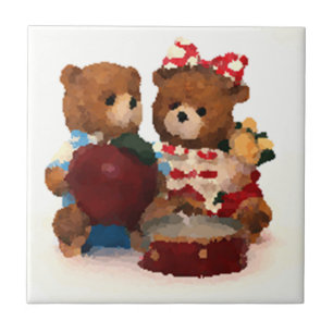 Carreau Ours en peluche