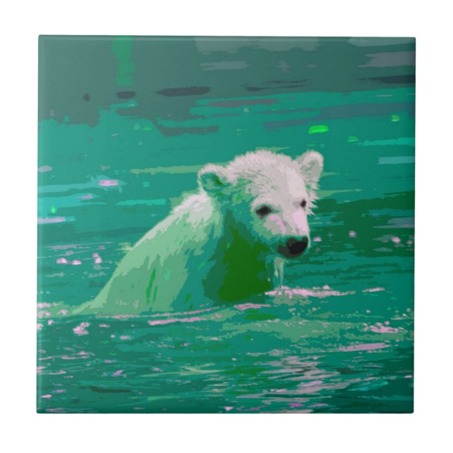 Carreau Ours polaire 2014-0901 (Devant)
