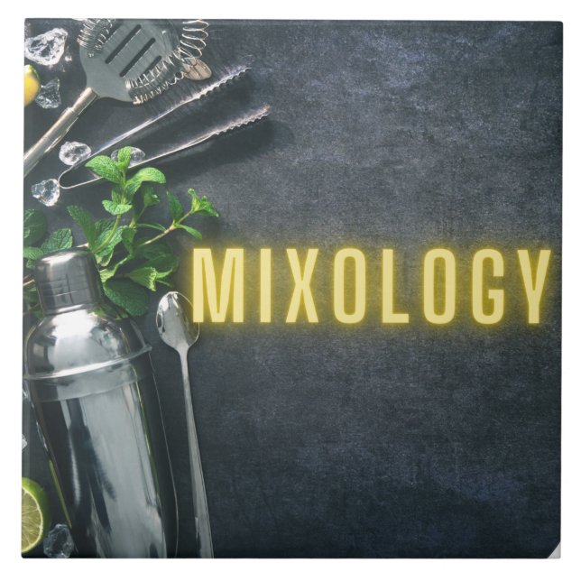 Carreau Outils de bar Mixologie   (Devant)