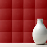 Carreau Oxyde rouge solide<br><div class="desc">Design d'oxyde rouge solide.</div>