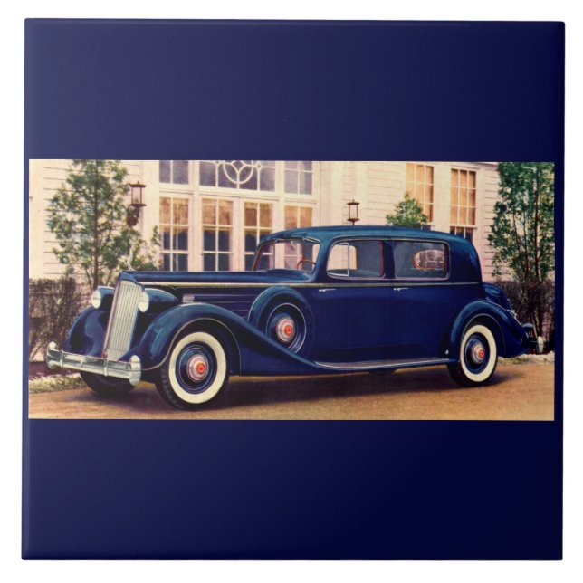Carreau Packard bleu 1936 (Devant)