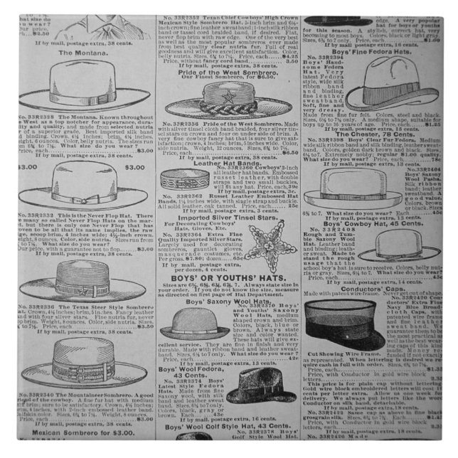 Carreau Pages de Sears, chevreuil mâle de Chicago, (Devant)