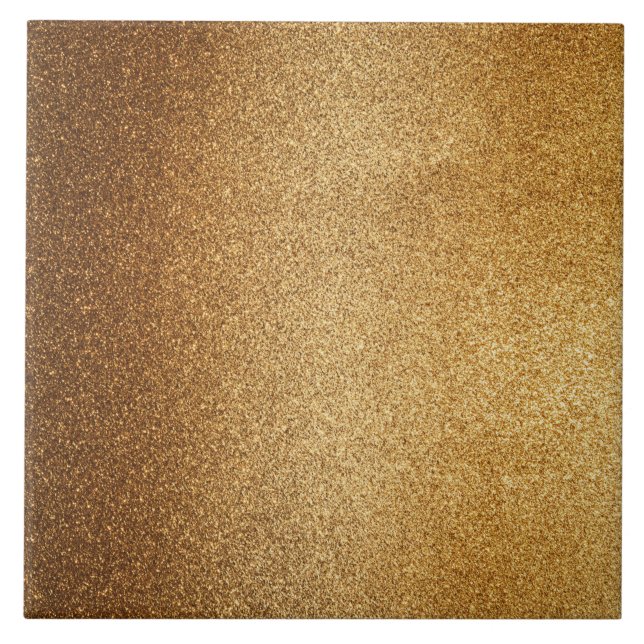 Carreau Paillettes dorées  (Devant)