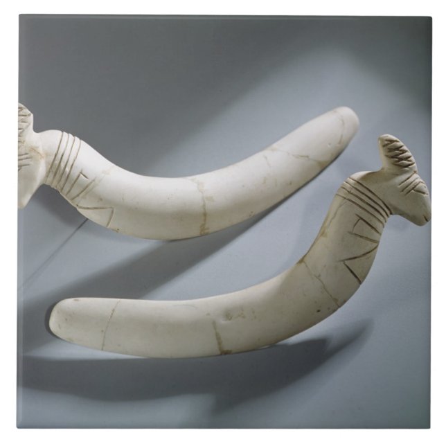 Carreau Paires de castagnettes, période de Thinite (iv (Devant)