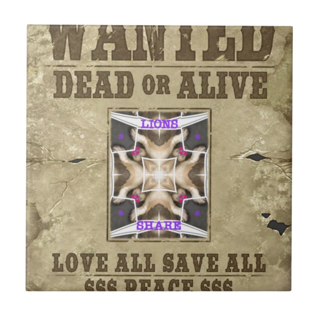 Carreau Paix Recherchée, Amour et Inspiration : Diffuser H (Devant)