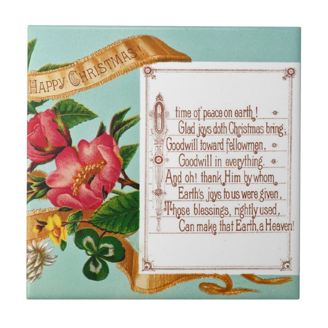 Carreau Paix sur Terre (Devant)