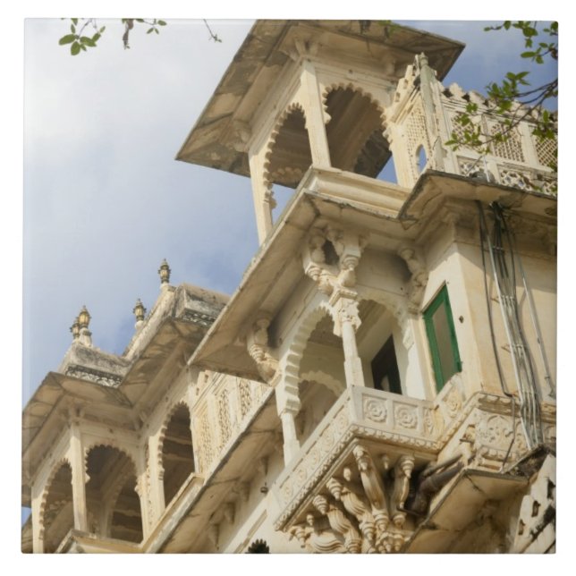 Carreau Palais de la ville, Udaipur, Rajasthan, Inde (Devant)