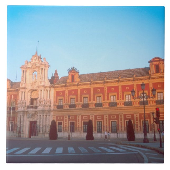 Carreau Palais de Telmo à Séville, Espagne siège de (Devant)