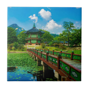 Carreau Palais Gyeongbokgung, Corée du Sud