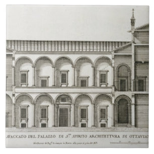 Carreau Palazzo di Santo Spirito, des "Di Roma de