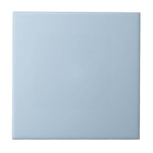 Carreau Pale Aqua Blue Solid Color Tile