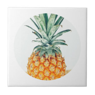 Carreau Pale Green Pastel Ananas Sentiment bio