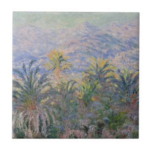 Carreau Palmiers de Claude Monet   chez Bordighera