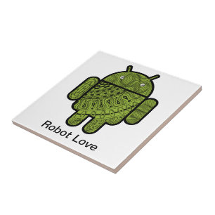 Carreau Pancho Doodle Character pour le robot Android™