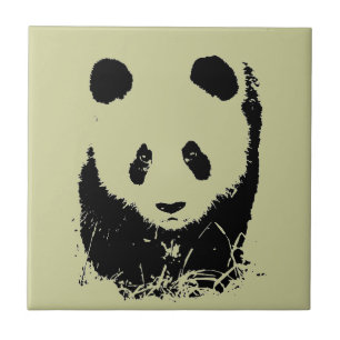 Carreau Panda Pop Art
