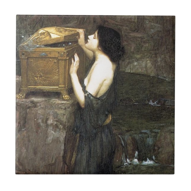 Carreau Pandore [John William Waterhouse] (Devant)