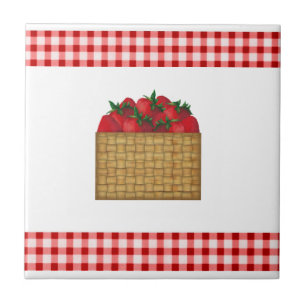 Carreau Panier panier de fraise