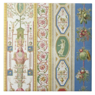 Carreau Panneau du bungalow de Raphael à Vatican, engr