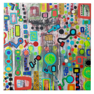 Carreau Panneau du Times 6 x 6 Carrelage en céramique