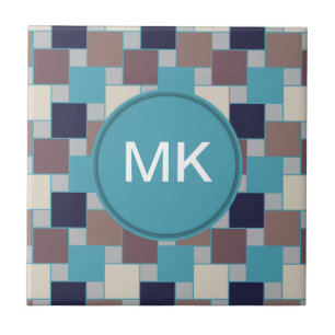 Carreau Paon sur la plage