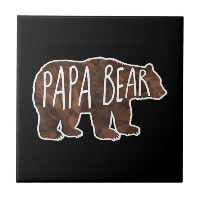 Carreau Papa Bear Classic (Devant)