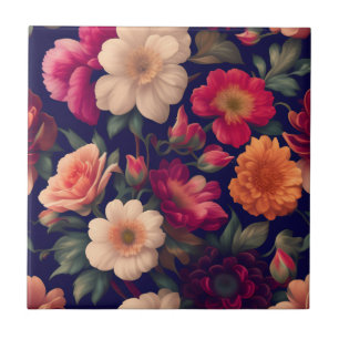 Carreau Papier peint à motifs floraux