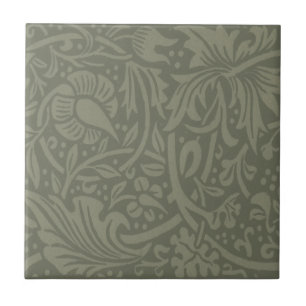 Carreau Papier peint floral Narcisse William Morris