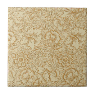 Carreau Papier peint floral Poppy de William Morris