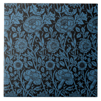 Carreau Papier peint rose et rose William Morris 1890