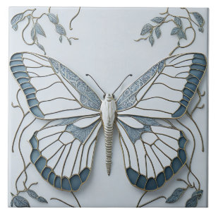 Carreau Papillon Art déco Nouveau Carrelage céramique en c