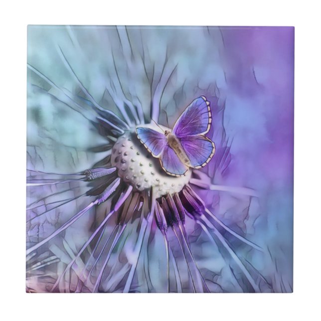 Carreau Papillon au printemps (Devant)