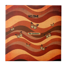 Papillon couleur automne