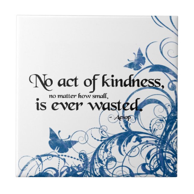 Carreau papillon de bonté tourbillon (Devant)