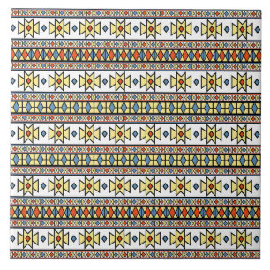 Carreau Papillon jaune du sud-ouest motif graphique