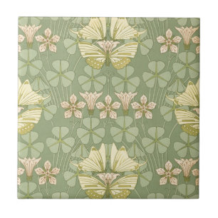 Carreau Papillons de nouveau d'art