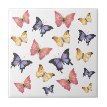 Papillons Rose Violet