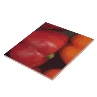 Carreau Paprika Rouge