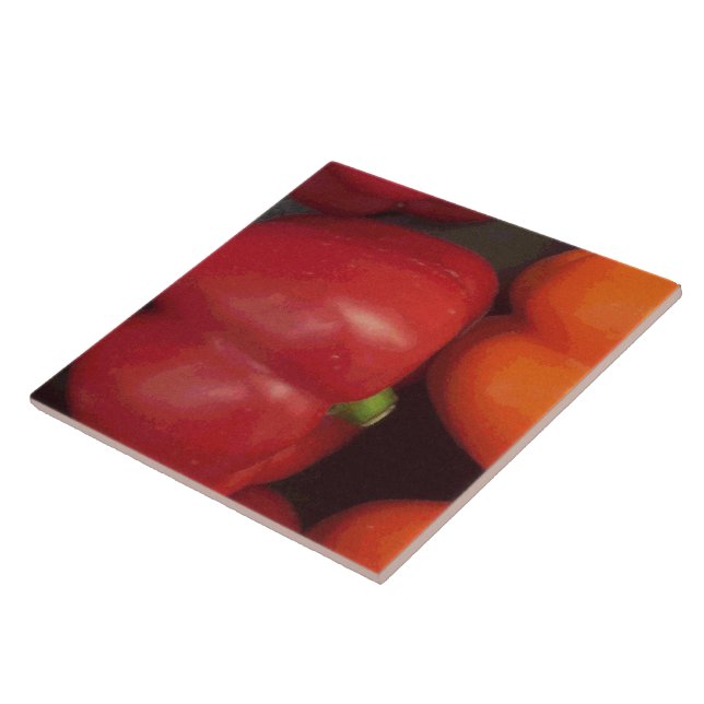 Carreau Paprika Rouge (Côté)