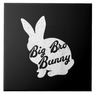 Carreau Pâques Au Gros Bro Bunny Cadeau Pour Frère