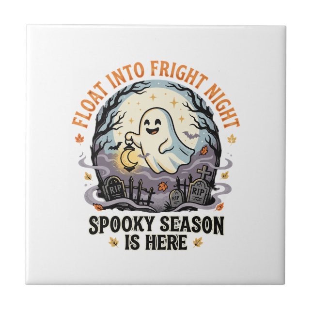 Carreau Parade de la Lune des Fantômes d'Halloween (Devant)