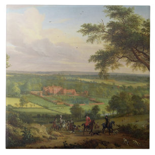 Carreau Parc de Bifrons, Patrixbourne, Kent, autrefois