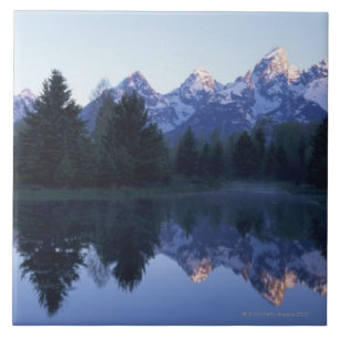 Carreau Parc national grand de Teton, chaîne de Teton,