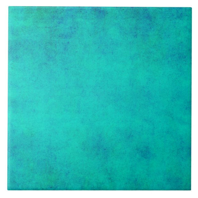 Carreau Parchemin pourpre vintage de vert bleu d'Aqua (Devant)