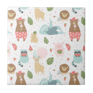 Carreau Paresse et motif d'amis