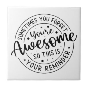 Carreau Parfois Vous Oubliez Votre Super